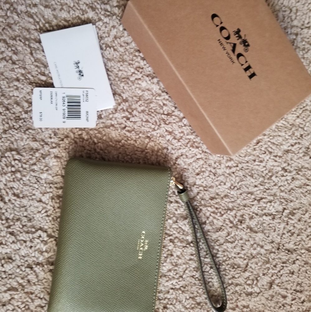 Coach wristlet